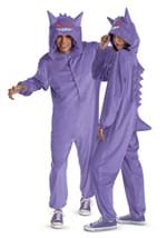 Adult Deluxe Pokemon Gengar Hooded Jumpsuit
