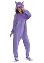 Adult Deluxe Pokemon Gengar Hooded Jumpsuit Alt 1