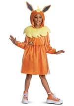Pokemon Flareon Hooded Costume Dress for Girls