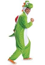 Super Mario Yoshi Hooded Jumpsuit Adult Costume