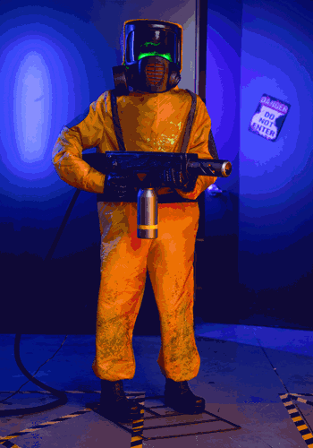 Animatronic Alien Clean Up Decoration Main