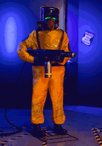 Animatronic Alien Clean Up Decoration Main