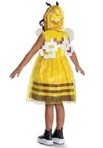 Girls Minecraft Bee Hooded Costume Dress Alt 2