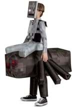 Kids Deluxe Minecraft Inflatable Spider Jockey Costume Alt 1