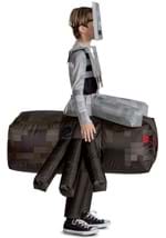 Kids Deluxe Minecraft Inflatable Spider Jockey Costume Alt 2
