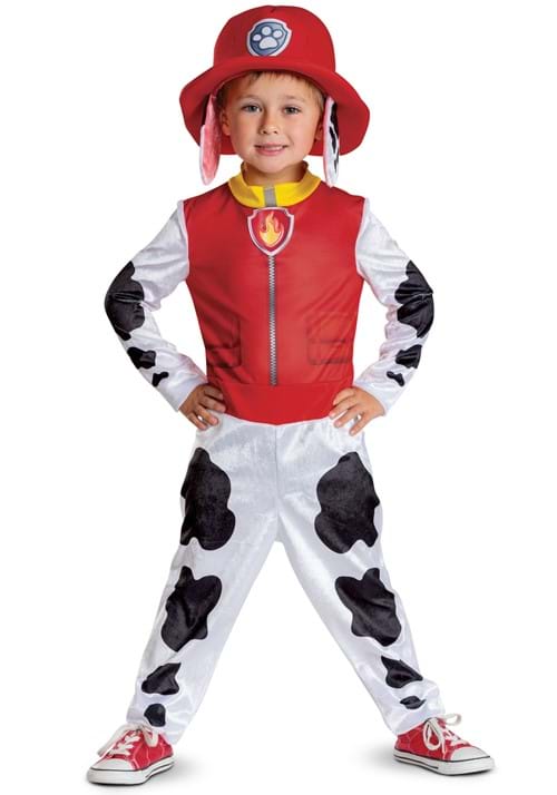 Boys Classic Paw Patrol Toddler Marshall Costume