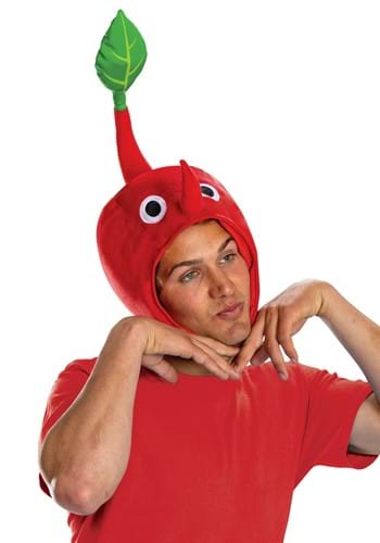 Red Pikmin Costume Headpiece Accessory Alt 2