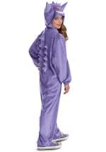 Deluxe Pokemon Gengar Hooded Jumpsuit Kids Costume Alt 4
