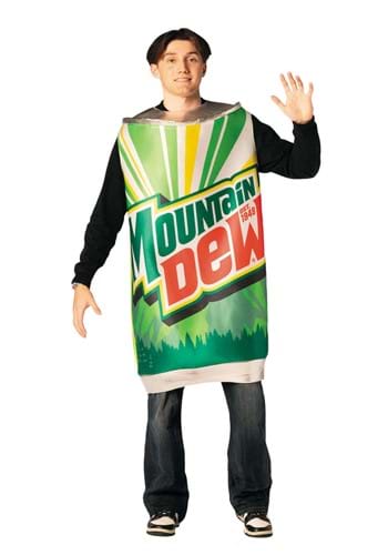 Mountain Dew Can Adult Costume