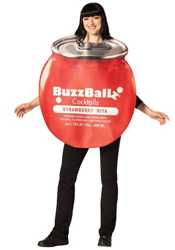 BuzzBallz Strawberry Rita Costume for Adults
