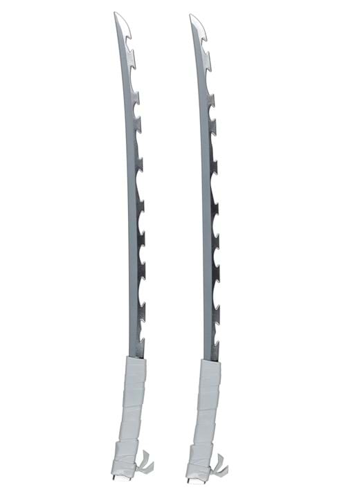 Demon Slayer Inosuke Dual Cosplay Swords Set