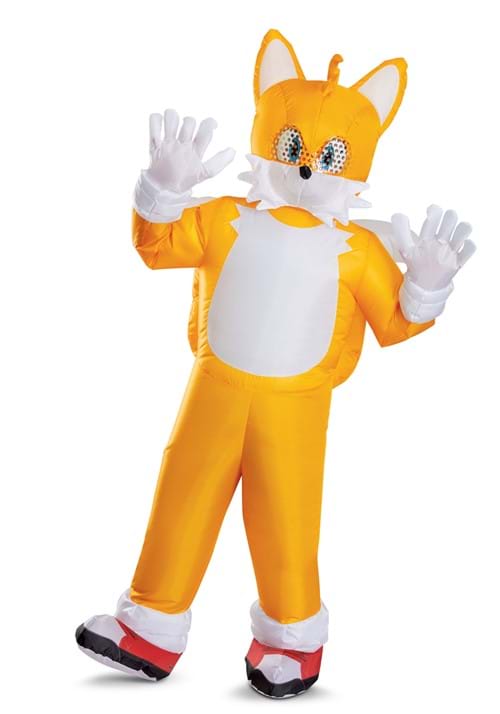 Adult Sonic the Hedgehog Movie Inflatable Tails Costume