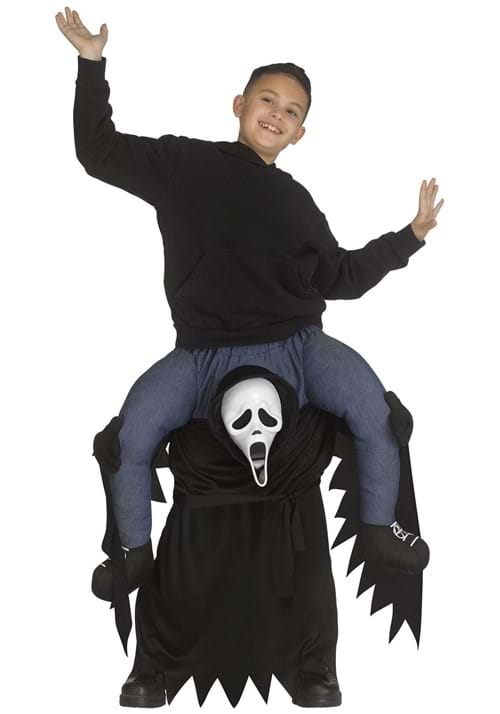 Kids Carry Me Ghost Face Costume