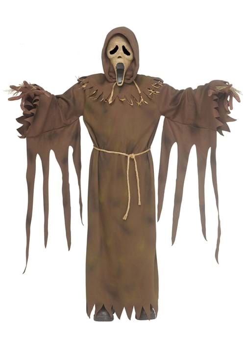 Scarecrow Ghost Face Costume for Kids