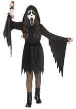 Glitter Ghost Face Girls Costume