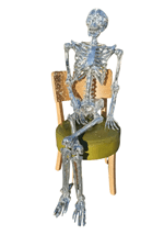 5FT Disco Skeleton Halloween Prop
