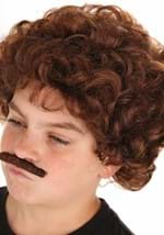 Lovable Luchador Wig and Mustache Kids Costume Kit Alt 2