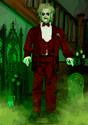 6FT Animated Life Size Beetlejuice with 2 Outfits Decoration