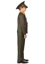 Kid's Army Officer Costume Alt 5