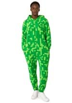 Opposuits Minecraft Creeper Adult Costume Onesie Alt 2