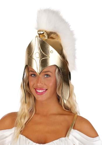 Athena Costume Gold Helmet for Women