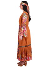 Women's 70s Woodstock Hippie Costume Alt 8