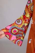 70s Woodstock Hippie Costume Dress for Women Alt 8