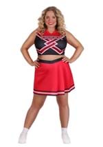 Plus Size Red Cheerleader Womens Costume Alt 1