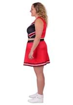 Plus Size Red Cheerleader Womens Costume Alt 3