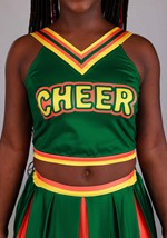 Women's Green Cheerleader Costume Alt 1