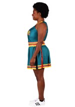 Plus Size Green Cheerleader Womens Costume Alt 2