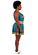 Plus Size Green Cheerleader Womens Costume Alt 3