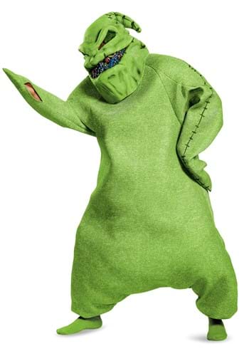 Adult Oogie Boogie Green Prestige Costume