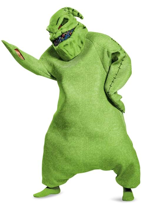 Adult Oogie Boogie Green Prestige Costume