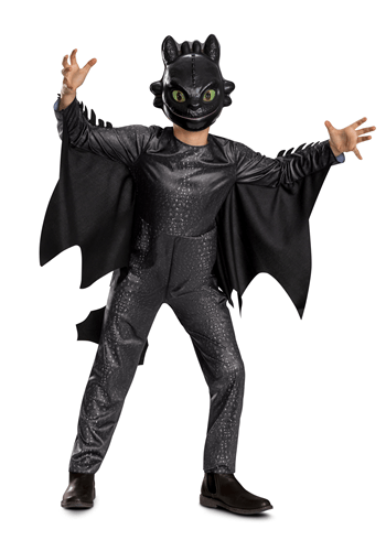 Kids How to Train Your Dragon Toothless Classic Costume
