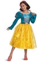 Deluxe Snow White Live Action Girls Costume