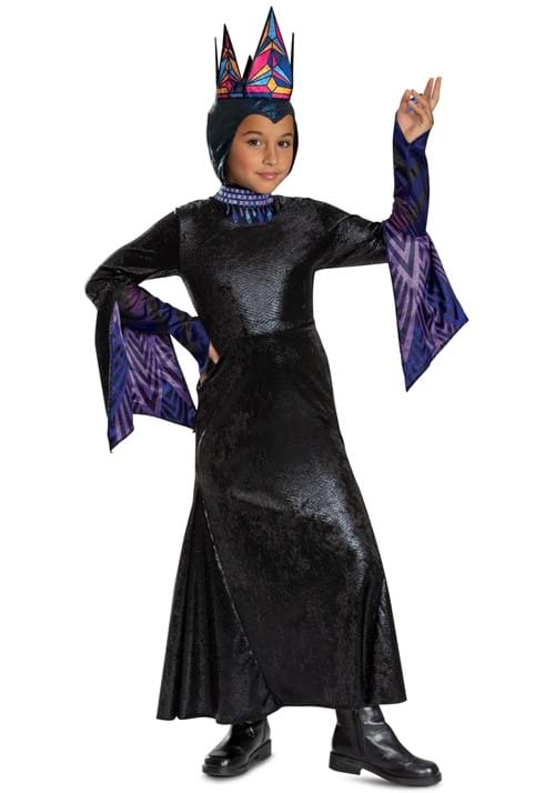 Deluxe Snow White Live Action Girls Evil Queen Costume
