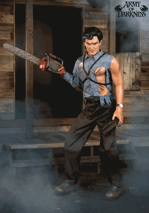Army Darkness Ash Halloween Animatronic