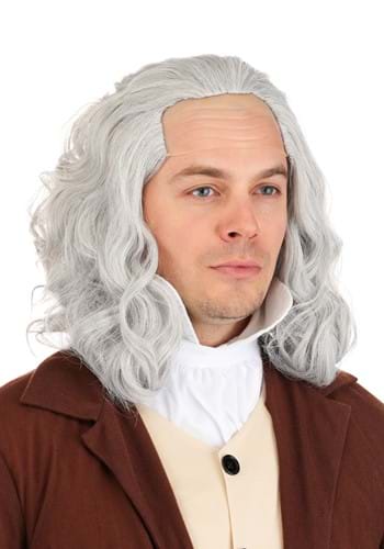 Classic Ben Franklin Adult Costume Wig