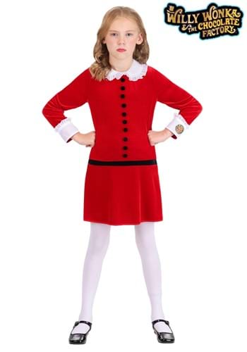 Willy Wonka Chocolate Factory Veruca Salt Girls Costume