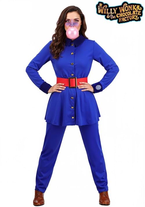 Willy Wonka Chocolate Factory Violet Womens Costume
