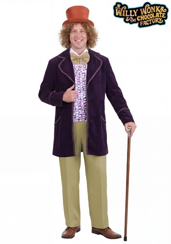 Mens Willy Wonka and the Chocolate Factory Premium Costume