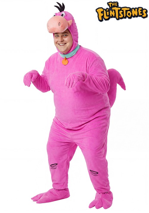 Plus Size The Flintstones Dino Mens Costume