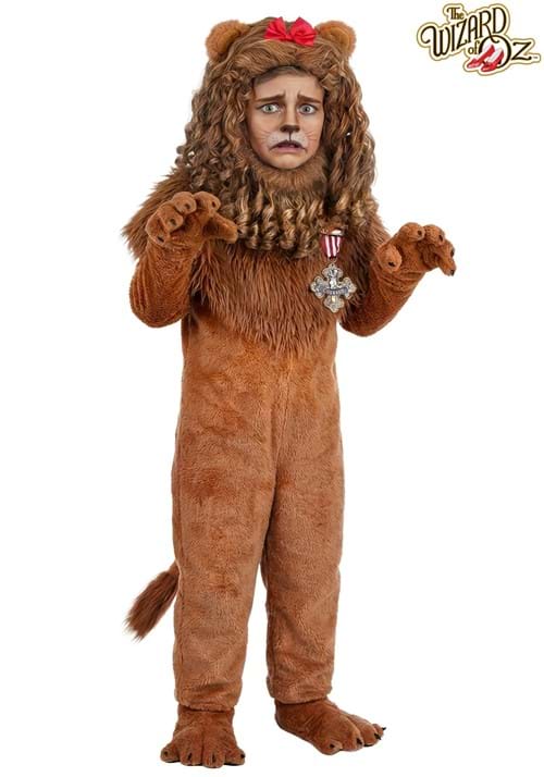 Premium Wizard of Oz Cowardly Lion Kids Costume