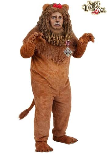 Plus Size Premium Wizard of Oz Cowardly Lion Adult Costume