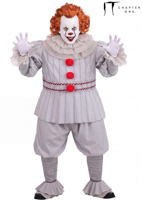 Plus Size IT 2017 Pennywise Costume for Men