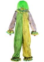 Green Carousel Clown Adult Costume with Mask Alt 1