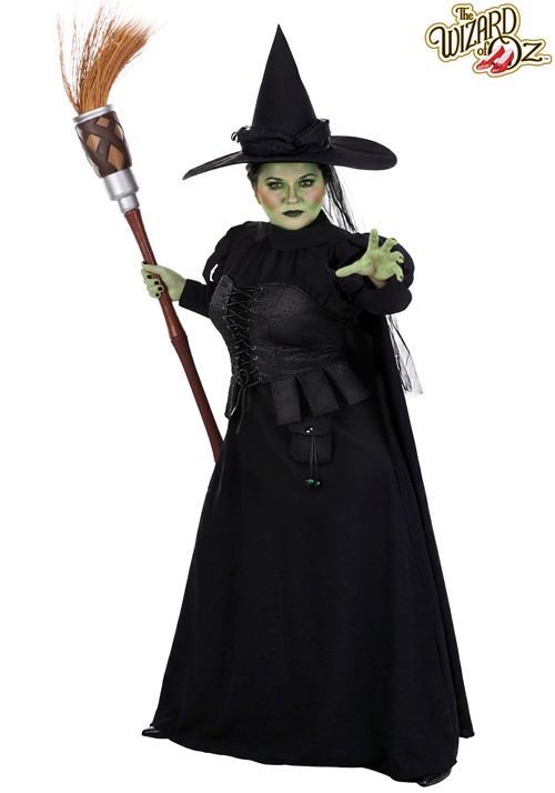 Plus Size Premium Wizard of Oz Wicked Witch Womens Costume