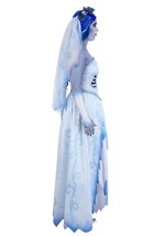 Womens Deluxe Corpse Bride Emily Dress Costume Alt 3