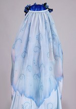 Womens Deluxe Corpse Bride Emily Dress Costume Alt 5